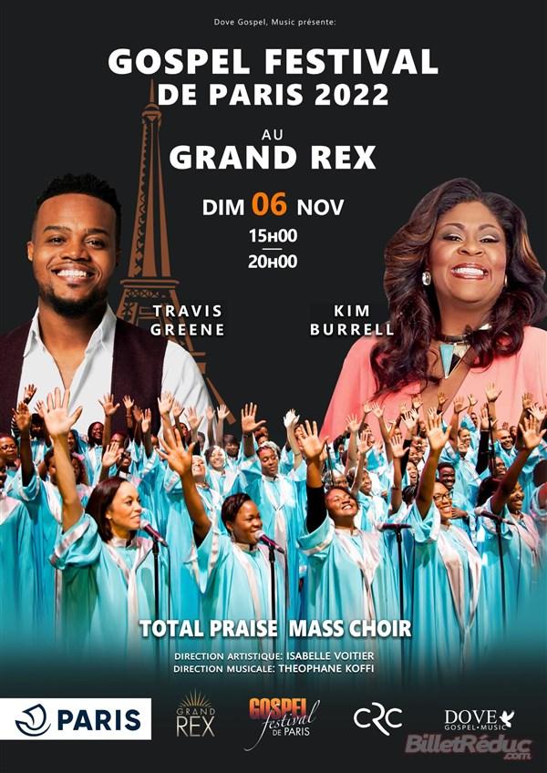 Concert Gospel Festival De Paris à Paris dimanche 6 novembre 2022
