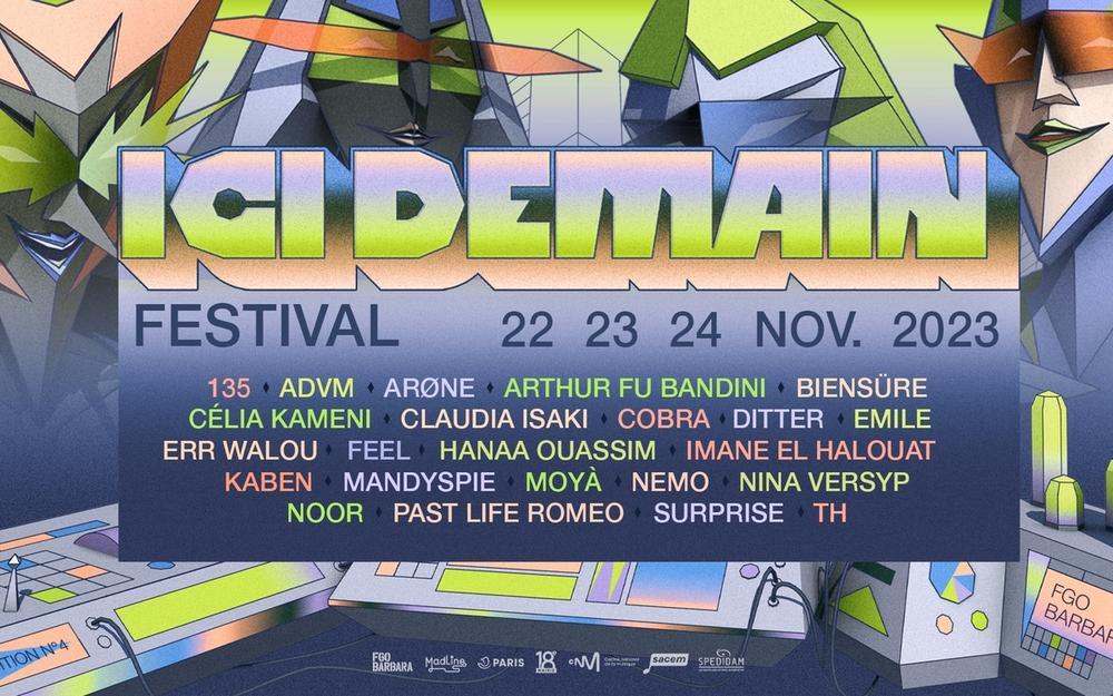 Ici demain Festival 2024 Paris dates et programme