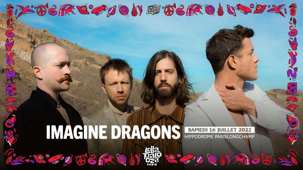 Concert Imagine Dragons à Paris le 16 juillet 2022
