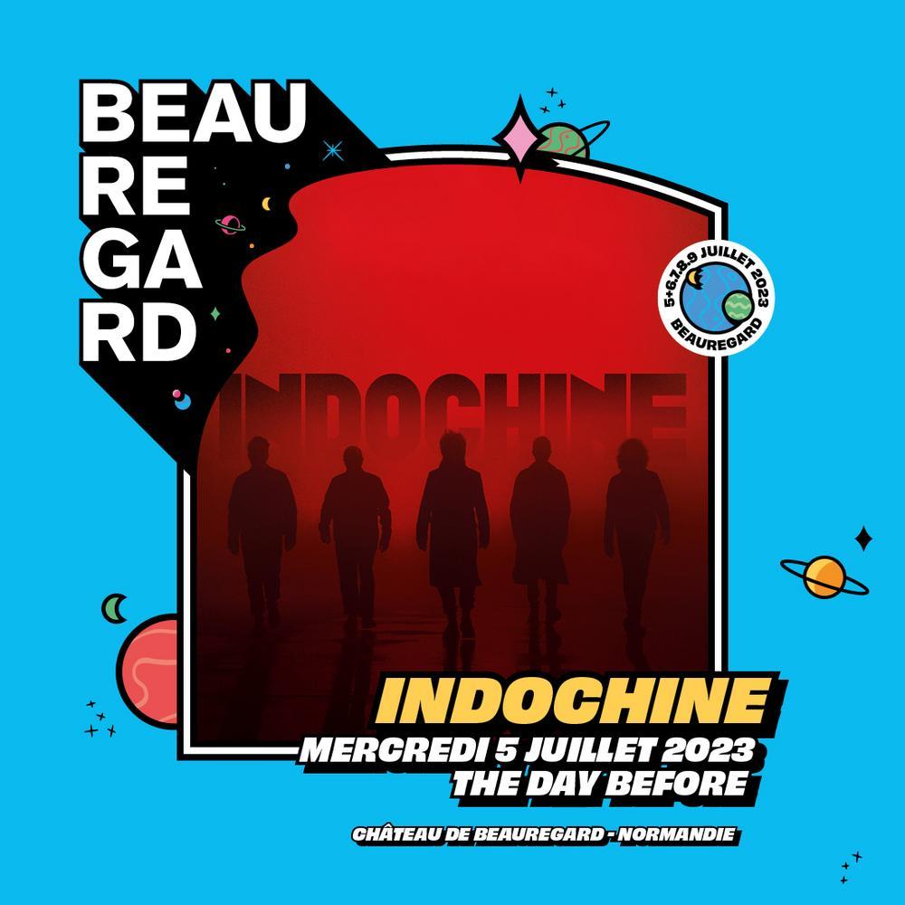 Concert Indochine à Herouville saint Clair mercredi 5 juillet 2023