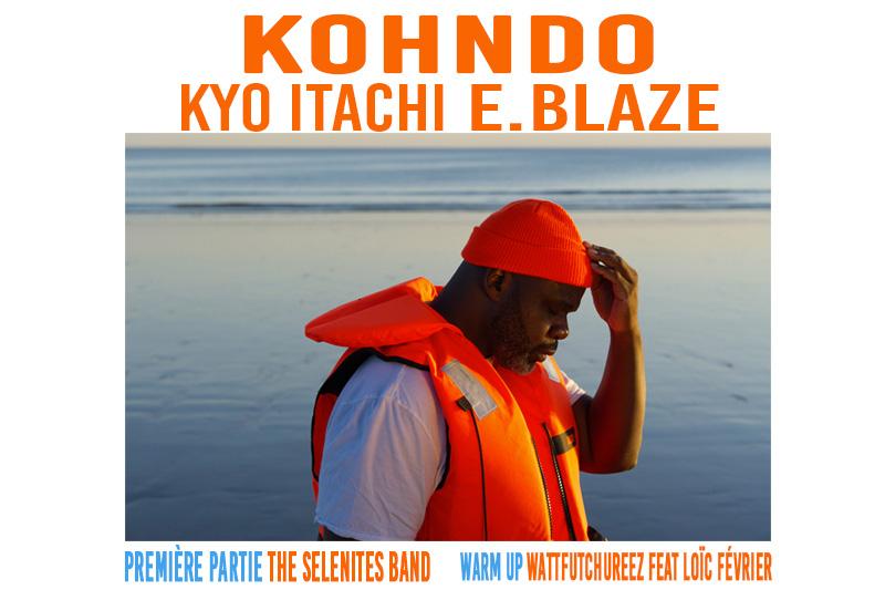 Concert Kohndo, Kyo Itachi, E. Blaze à Paris vendredi 15 septembre 2023