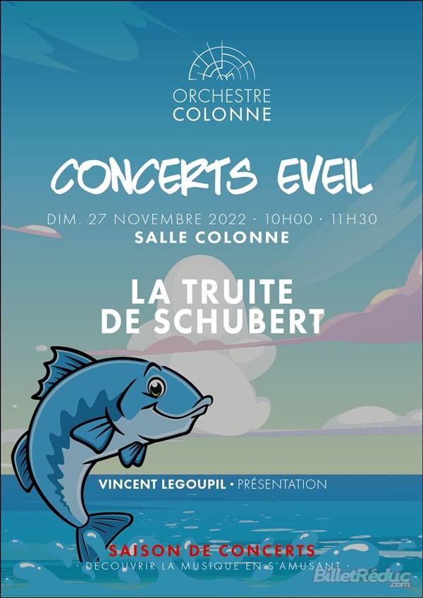 Spectacle La truite de Schubert à Paris dimanche 27 novembre 2022 Spectacle La truite de Schubert à Paris dimanche 27 novembre 2022
