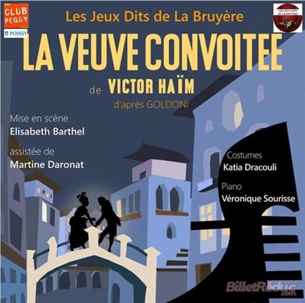 Spectacle La veuve convoitée à Poissy vendredi 27 janvier 2023