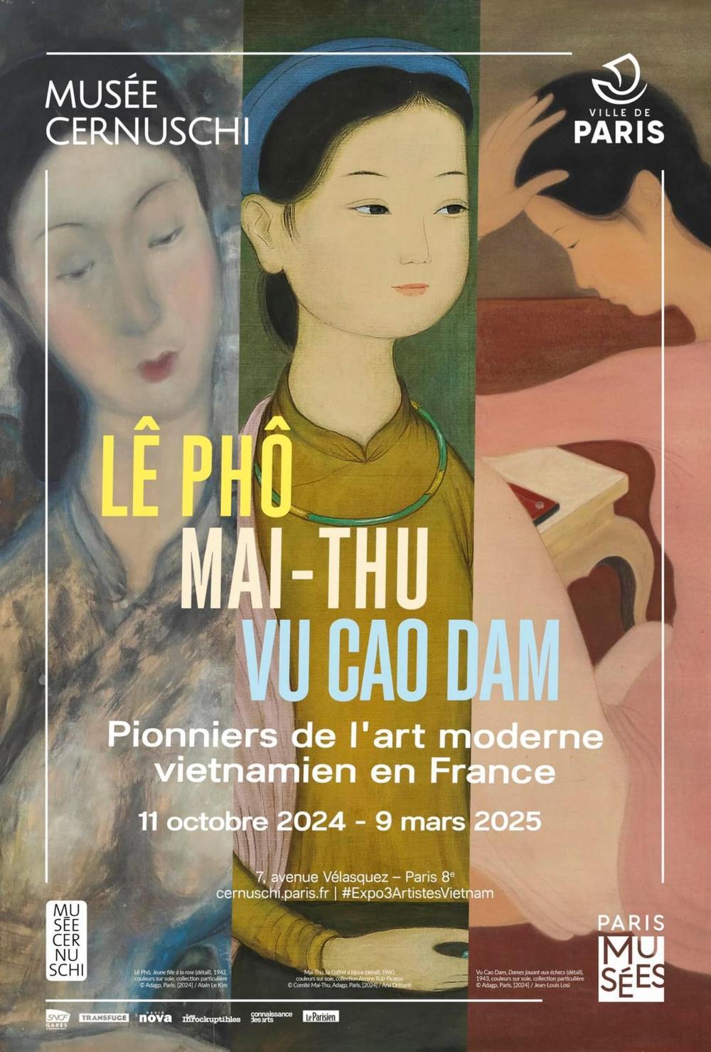 Exposition Lê Phô, Mai-Thu, Vu Cao Dam, Pionniers De L'Art Moderne ...