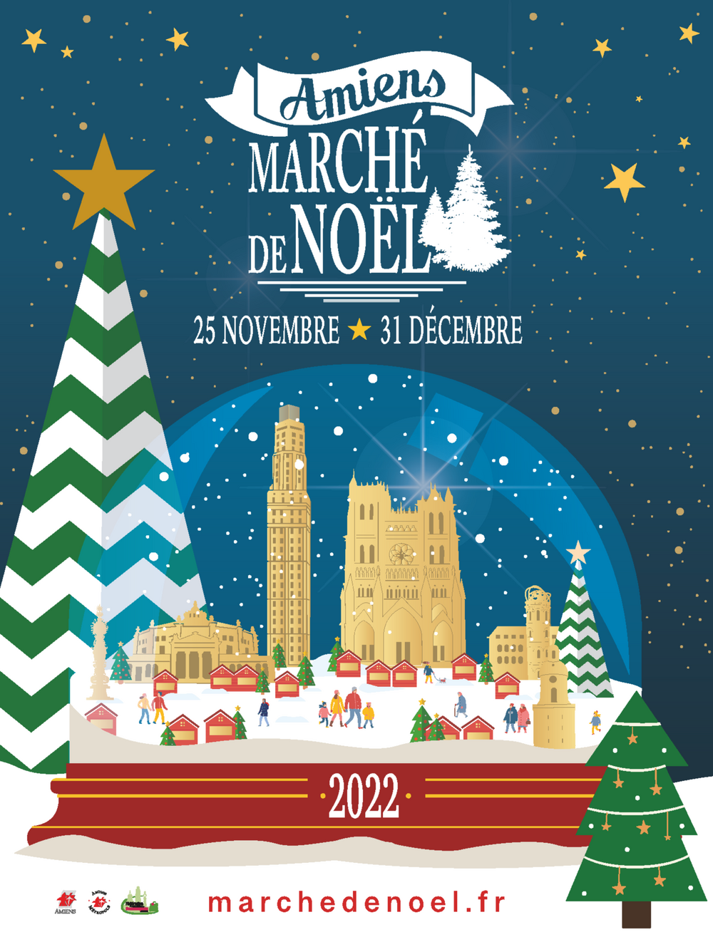 Marché de Noël Amiens 2023 dates, horaires et programme des animations