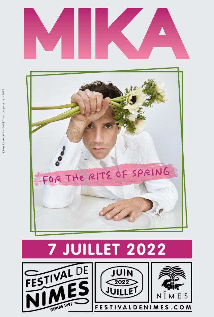 Concert Mika à Nimes jeudi 7 juillet 2022