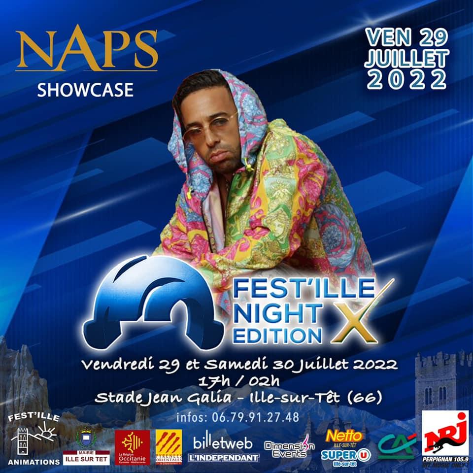 Concert Naps, Eko Eko à Ille sur Tet vendredi 29 juillet 2022