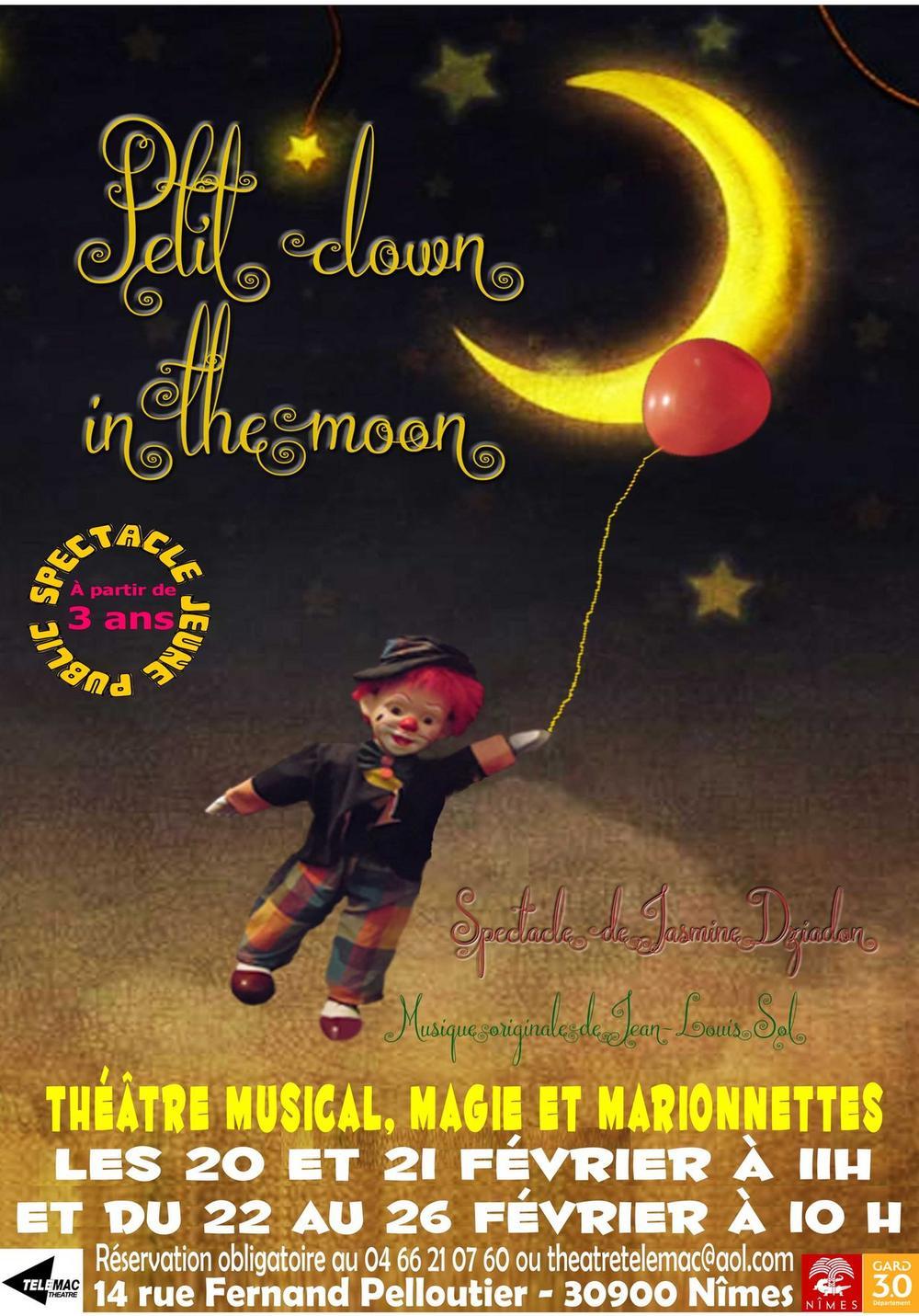 Spectacle Petit Clown In The Moon - Magie & Marionnettes ...