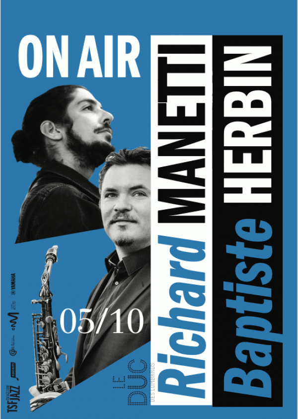 Concert Richard Manetti et Baptiste Herbin à Paris - jeudi 5 octobre 2023