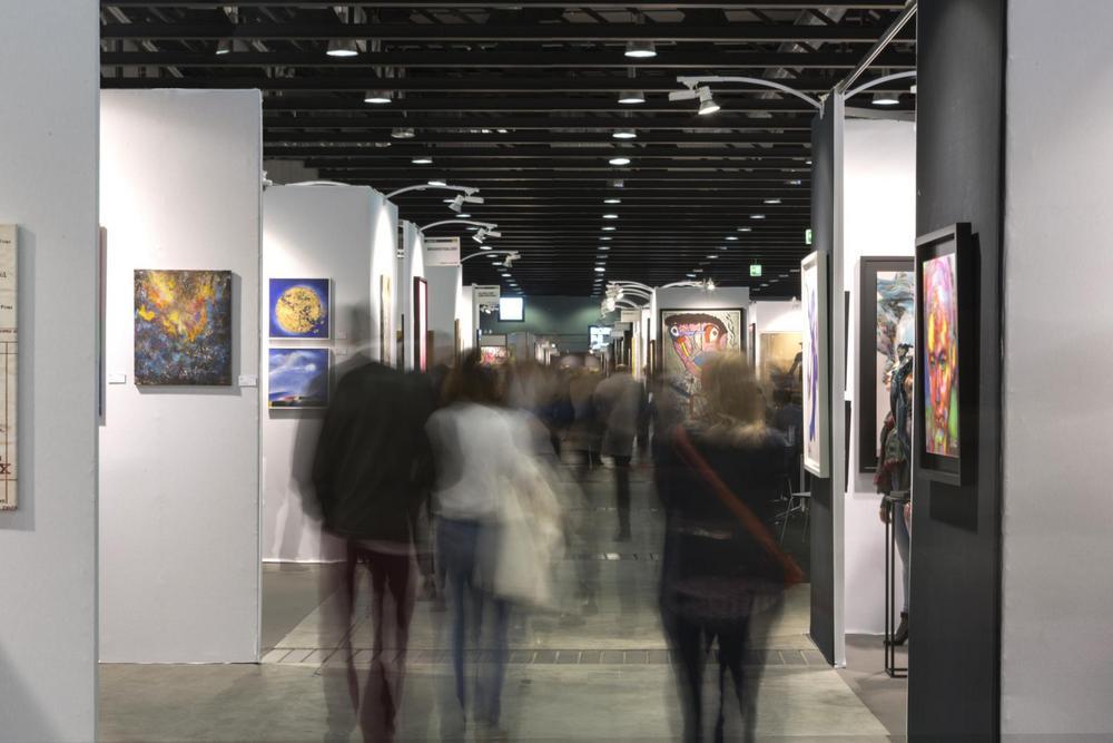 Exposition Salon international d art  contemporain  art3f 