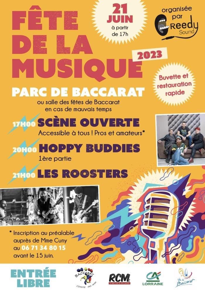 Concert Hoppy Buddies, Les Roosters à Baccarat - mercredi 21 juin 2023