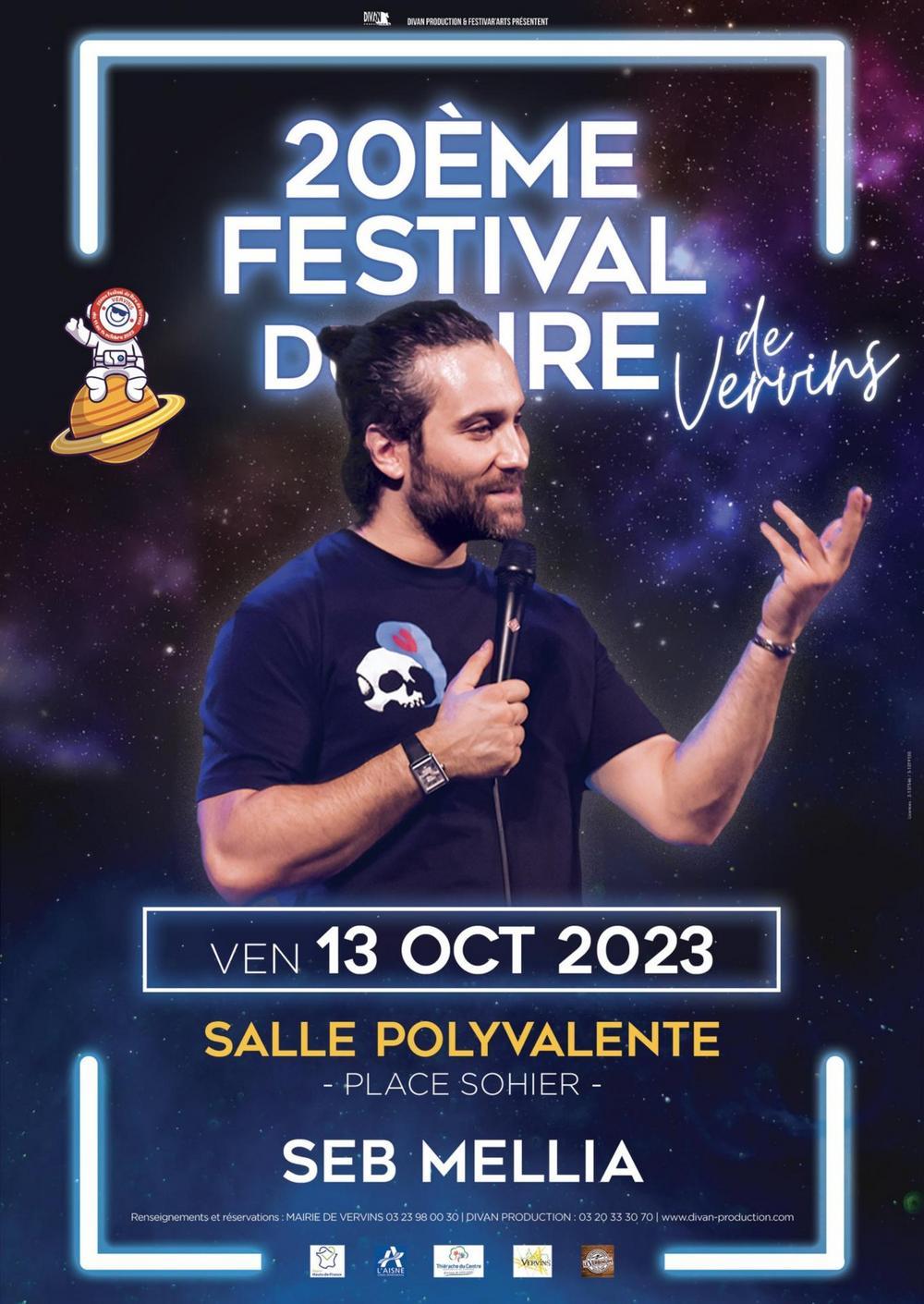 Spectacle Seb Mellia Ne Perd Jamais à Vervins Vendredi 13 Octobre 2023 