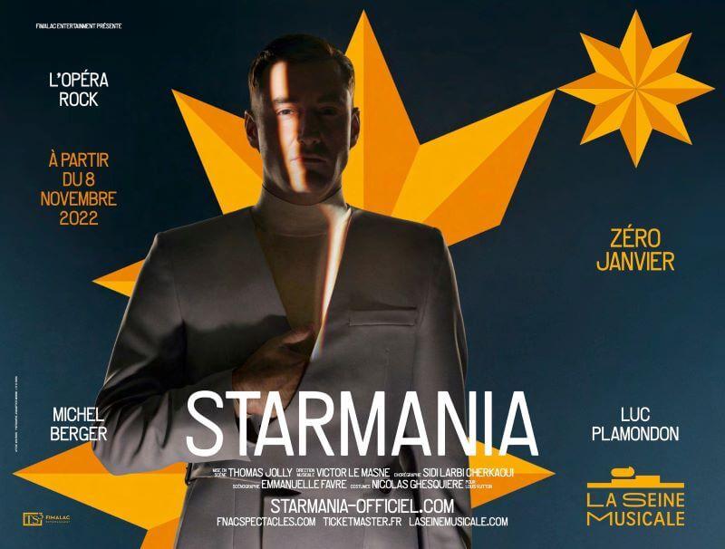 Starmania comédie musicale 2024 dates de spectacle