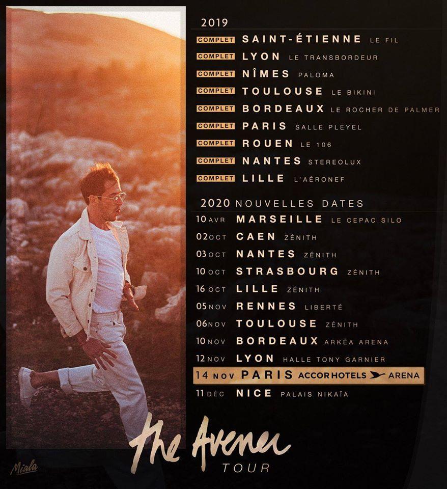 the avener tour dates