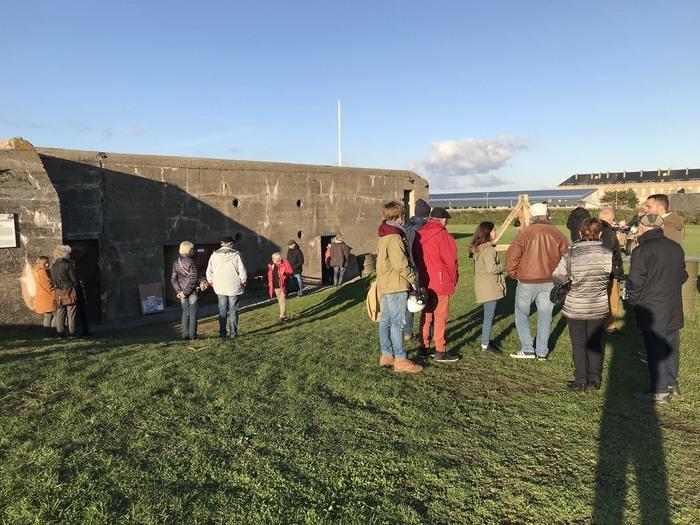 Exposition Visite libre des Bunkers de la pointe du roc à Granville